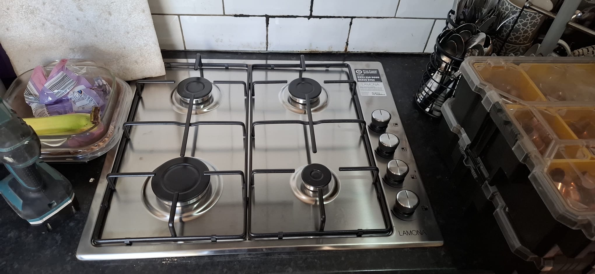 Gas Hob Fitted & Tested