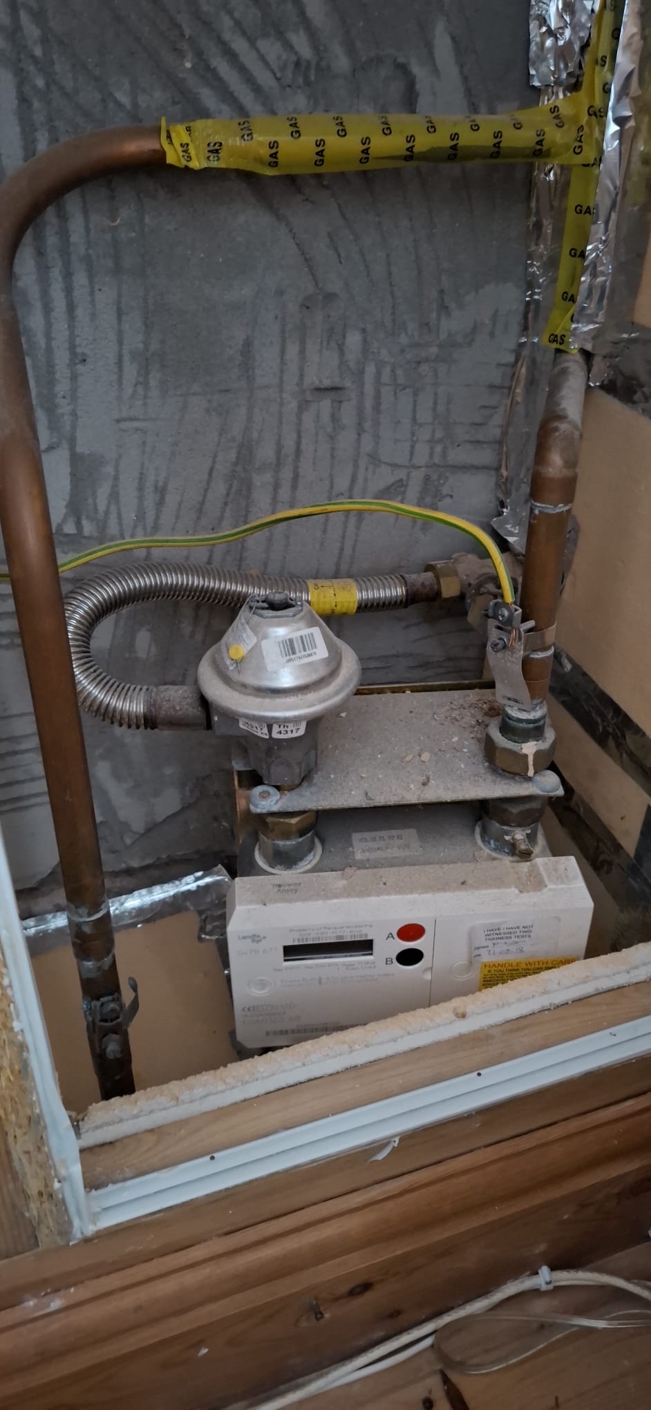 Gas Supply & Meter Work